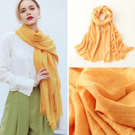 Solid cotton and linen scarf for women, artistic sunscreen silk scarf, long beach scarf, wholesale, Japanese-style gauze scarf, upscale look. Solid cotton and linen scarf for women, artistic sunscreen silk scarf, long beach scarf, wholesale, Japanese-style gauze scarf, upscale look.