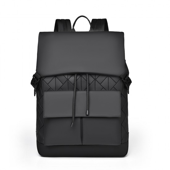 2025 new laser men's business backpack, high-end college student laptop backpack, large-capacity travel backpack