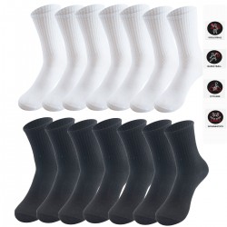 Cross-border pure white socks, ankle socks, mid-calf socks, wholesale summer thin, breathable, deodorant, sweat-wicking mesh