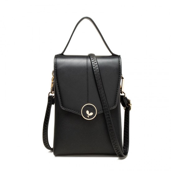 Pureti New Large-Capacity Phone Bag, Handbag, Shoulder Bag, Crossbody Clutch, Women's Vertical Mini Wallet