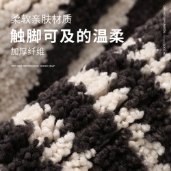 New minimalist bathroom entrance mat, absorbent mat, non-slip bathroom mat, entrance doormat.