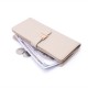 Lianbu New Women's Wallet, Long PU Leather Bi-Fold Wallet, Luxury European and American Multifunctional Clutch