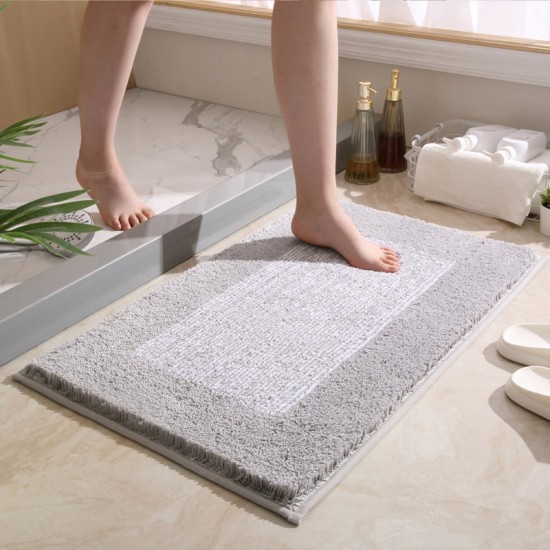 Cross-border minimalist thickened bathroom floor mats, bathroom entrance absorbent floor mats, non-slip bathroom doormats Cross-border minimalist thickened bathroom floor mats, bathroom entrance absorbent floor mats, non-slip bathroom doormats