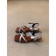 Stiletto sandals, 2025 spring/summer new style, versatile, French-style, single-strap high heels for petites.