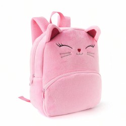 Cross-border hot-selling cartoon multi-color animal children's backpack, street vendor source, kindergarten plush backpack, children's backpack
