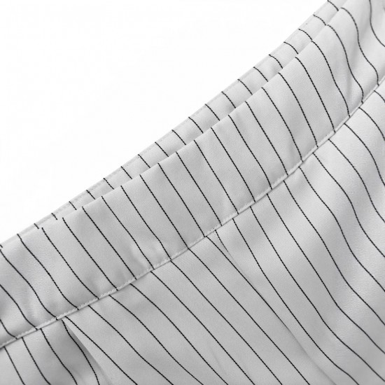 2025 foreign trade style design, complete with stylish and elegant white striped vest and professional suit pants.