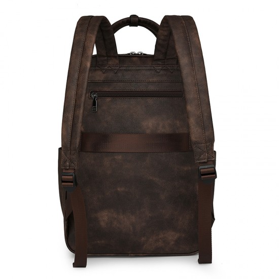 2025 new foreign trade women's bag, fashionable PU backpack, multifunctional large-capacity commuter backpack.