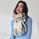 Plaid scarves for women, 2025 Fall/Winter imitation cashmere scarves, mid-length warm scarves, and shawls, sweet Japanese and Korean scarves wholesale