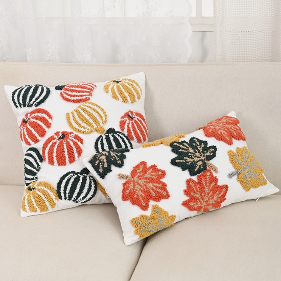 Mid-century cream-colored cushions, lumbar support for living rooms, French Chanel-style soft furnishings, plush sofa cushion covers
