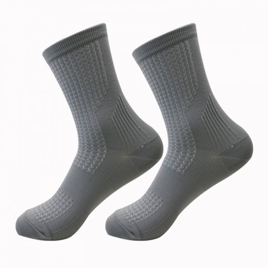 Amazon combed solid color sports socks, terry mid-calf socks, breathable and wear-resistant, thin, men's basketball socks Amazon combed solid color sports socks, terry mid-calf socks, breathable and wear-resistant, thin, men's basketball socks