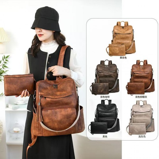New 2025 women's backpacks, laptop backpacks, business bags, fashionable backpacks, cross-border trendy bags wholesale New 2025 women's backpacks, laptop backpacks, business bags, fashionable backpacks, cross-border trendy bags wholesale