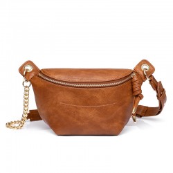 Best-selling women's waist bags on Amazon, casual and fashionable crossbody bags, European and American retro women's chest and waist bags wholesale.