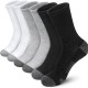 Cross-border large-size wholesale men's mid-calf socks, basketball, spring and summer, men's black and white long socks Cross-border large-size wholesale men's mid-calf socks, basketball, spring and summer, men's black and white long socks