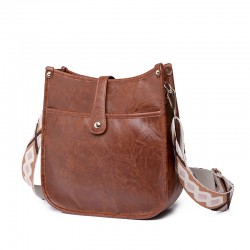 Cross-border large-capacity tote bags, casual women's bags Niche European and American retro PU women's shoulder bag