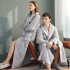 Year-end plus-size women's pajamas, plus-size thickened flannel loose casual trousers for autumn and winter, plus-size men's lounge pants.