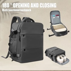 Feihong Amazon cross-border travel backpack, large-capacity, multi-functional backpack, school bag, travel bag, luggage bag
