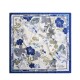 2025 spring and summer new silk scarves, wholesale, plant-patterned, 90s silk square scarves, French vintage scarves. Large Square Scarf for Women