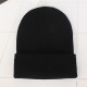 Korean-style Japanese-style men's and women's autumn and winter solid-color glossy knitted hats, outdoor casual and warm wool hats