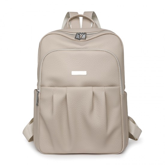 New simple women's backpacks, 2025 summer casual women's backpacks, stylish, solid-color, lightweight Longbu Women's Backpack New simple women's backpacks, 2025 summer casual women's backpacks, stylish, solid-color, lightweight Longbu Women's Backpack