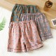 Women's Japanese-Style Spring and Autumn Pajamas, Spring and Autumn Pure Cotton Gauze Double-Layer Crepe, Summer Thin Long-Sleeved Cardigan, All-Cotton Homewear Set Women's Japanese-Style Spring and Autumn Pajamas, Spring and Autumn Pure Cotton Gauze Double-Layer Crepe, Summer Thin Long-Sleeved Cardigan, All-Cotton Homewear Set