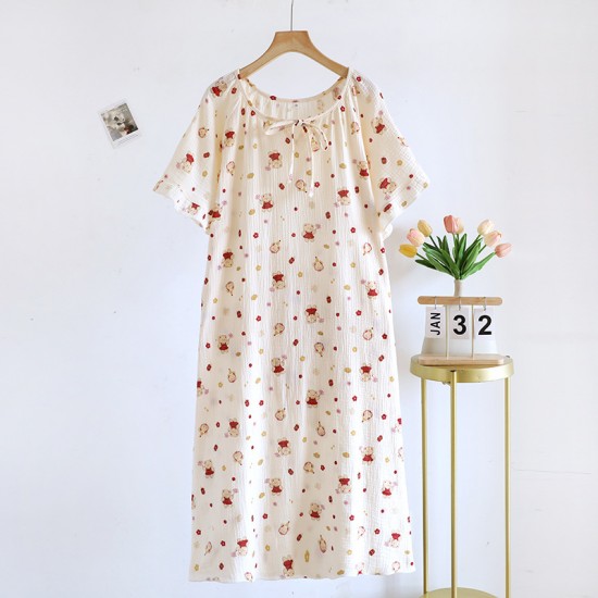 New spring and summer women's pajamas, pure cotton yarn-dyed jacquard long-sleeved trousers, thin, loose two-piece loungewear set. New spring and summer women's pajamas, pure cotton yarn-dyed jacquard long-sleeved trousers, thin, loose two-piece loungewear set.