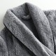 Premium, double-layered, thickened, Austrian grain fleece nightgown, new for women, winter (25 new styles), extra-long, stylish, short, warm, autumn bathrobe.