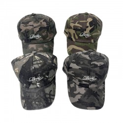 Cross-border new letter camouflage baseball cap for women, outdoor sun protection visor hat, men's street sports hat