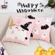 Cross-border Nordic ins hot-selling Halloween cute ghost embroidered lace cushion cover, home sofa decoration Cross-border Nordic ins hot-selling Halloween cute ghost embroidered lace cushion cover, home sofa decoration