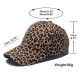 Spring and summer leopard print baseball hats, fashionable European and American cross-border men's and women's outdoor hats Sports Sun Protection Baseball Hat