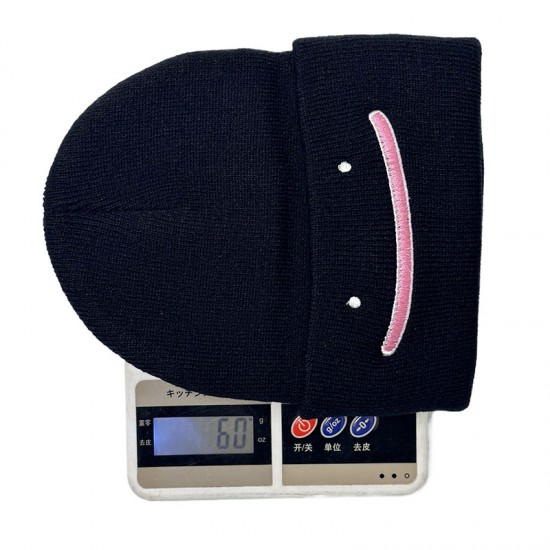 Cross-border Ditto Pokemon embroidered knitted hat, a warm, ear-protective, couple's beanie for women in autumn and winter. Cross-border Ditto Pokemon embroidered knitted hat, a warm, ear-protective, couple's beanie for women in autumn and winter.