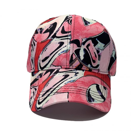 New cross-border spring and summer women's caps, stylish and fashionable full-print sun hats, retro geometric abstract baseball caps. New cross-border spring and summer women's caps, stylish and fashionable full-print sun hats, retro geometric abstract baseball caps.
