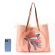 Feihong women's backpack, new Korean style, fashionable, casual, versatile, street style, large capacity, single-shoulder women's backpack