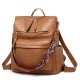 Women's lightweight travel backpack, cross-border, popular, and stylish backpack PU leather sports backpacks, casual backpacks
