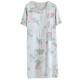 Women's nightgown, pure cotton gauze suspender bath skirt, thin summer mid-length loungewear, soft and breathable. Women's nightgown, pure cotton gauze suspender bath skirt, thin summer mid-length loungewear, soft and breathable.