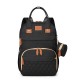 Cross-border hot-selling backpacks, multifunctional mommy bags, luxury maternity and baby crib bags, large capacity thermal travel backpacks