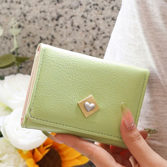 Lianbu New Short Wallet for Women, Small and Fresh Folding Multifunctional Small Wallet for Students, Wholesale Lianbu New Short Wallet for Women, Small and Fresh Folding Multifunctional Small Wallet for Students, Wholesale