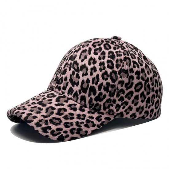 New cross-border Amazon hot sellers. Women's casual, versatile leopard-print baseball cap, summer outdoor sun hat.