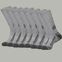 Amazon cross-border men's socks, plus-size, men's basketball mid-calf socks for export, best-selling in black, white, and gray.