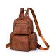 Cross-border women's bags, retro PU small backpacks, outdoor leisure travel chest bags, new dual-use women's backpacks Cross-border women's bags, retro PU small backpacks, outdoor leisure travel chest bags, new dual-use women's backpacks