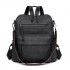 Cross-border backpacks for women, PU soft leather, versatile large-capacity dual-use shoulder bags, and diaper bags.