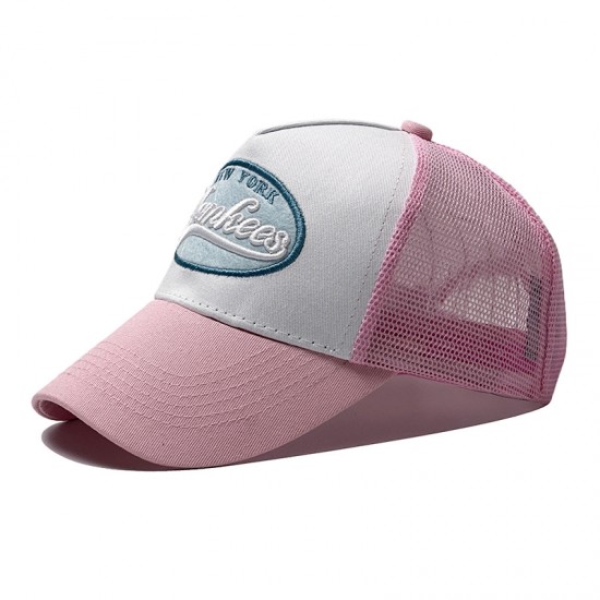 Spring and autumn mesh caps, featuring American retro trucker hats, casual sportswear, and fashionable men's and women's breathable sun-visor caps.