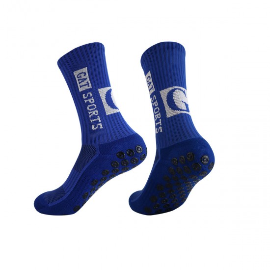 Sports socks, mid-calf rubberized non-slip socks, calf socks, shin guards, and training socks