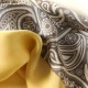 Simulated silk scarf, spring 2025 new cashew diagonal print, 70cm square scarf, fashionable floral scarf wholesale