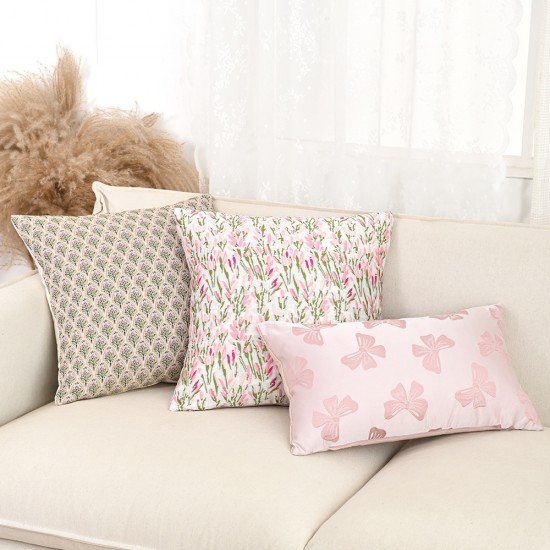 Cross-border Nordic INS retro striped polyester-cotton yarn-dyed jacquard throw pillows, vintage tassel tassel sofa cushions. Cross-border Nordic INS retro striped polyester-cotton yarn-dyed jacquard throw pillows, vintage tassel tassel sofa cushions.