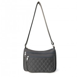 Feihong cross-border lettered cosmetic bag, seersucker two-piece travel storage bag, large-capacity portable cosmetic and toiletries bag