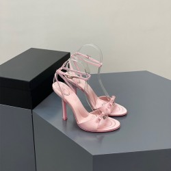 French Elegant High-Heeled Sandals for Outdoor Wear, Square-Toe Open-Toe Minimalist Stiletto Sandals for Women