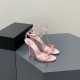 French Elegant High-Heeled Sandals for Outdoor Wear, Square-Toe Open-Toe Minimalist Stiletto Sandals for Women French Elegant High-Heeled Sandals for Outdoor Wear, Square-Toe Open-Toe Minimalist Stiletto Sandals for Women