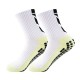 Non-slip mid-calf soccer socks with a terry sole and thickened polyester sports socks, non-slip and deodorizing
