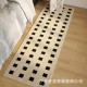 American retro bedside rug, bedroom floor mat, living room, luxury long, thickened imitation wool mat