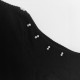 New European and American women's clothing for autumn and winter. Popular and fashionable, sexy, V-neck, beaded, hip-hugging, long-sleeved knitted dress for women.